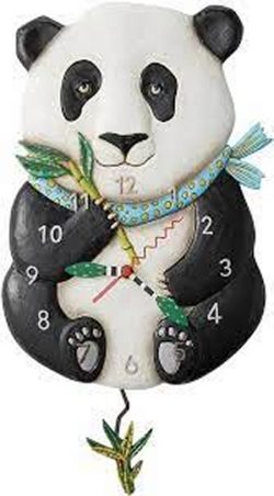 Snuggles the Panda Wall Clock